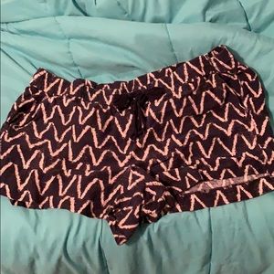 Shorts navy and cream